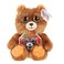 Ametoys-Feisty Pets Sir Growls-A-Lot Feisty Films Adorable Plush Stuffed Toy Bear Turns Feisty with a Squeeze