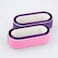 T4B Mimo 3 Sided Oval Cosmetic Tool Purple Nail Buffer Block Manicure Pedicure, 3 Ways In One Block