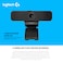 Logitech-Black C925e Webcam 1080P HD Video Calling Business Webcam Autofocus USB Camera Clip-on Computer Remote Teaching Webcam With Mic For Notebook Laptop LCD Monitor
