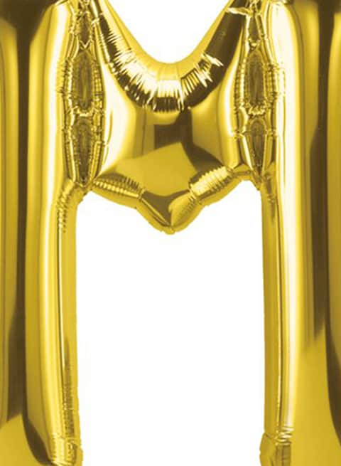 Generic Alphabetical Letter M Hanging Foil Balloon 16Inch