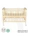 Moon Wooden Portable Crib, 129X69X96 cm, 0 To 4 Years