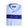 Texture Mens Shirt Long Sleeved Regular Fit 2X-Large Blue White