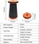 Outdoor Camping Stool Portable Foldable Telescopic Stool Fishing Stool (Orange)
