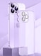 iPhone 14 Pro Max Case Slim Soft TPU Frosted Transluscent Full Body Protective Cover Purple