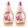 Carrefour Fabric Softener Pink Rose, 3L, Pack of 2