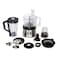 MyChoice 10-in-1 Food Processor MFP-240, 1000 W, 10 Different Functions, Black and Silver