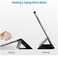 HYX Case For iPad Pro 12.9-Inch (2022/2021//2020/2018 Model, 6th/5th/4th/3rd Generation), Compatible with Pencil, Cover Auto Wake/Sleep (Black)