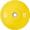 Harley Fitness Coloured Bumper Plates - Olympic Weightlifting Plates (15, Kilograms)	