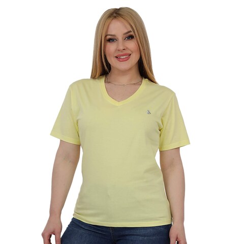La Collection T-Shirt for Women - Small - Yellow