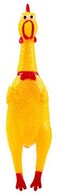 Generic Squeeze Shrilling Screaming Chicken Squawking Chicken Fun Dog Toy Big Size