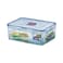 Lock &amp; Lock Classic Food Container With Divider HPL826C Clear/Blue 2.6L