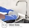 ZALCOON Household Rubber cleaning gloves Blue Medium for Household,Reuseable dishwashing gloves for Kitchen.