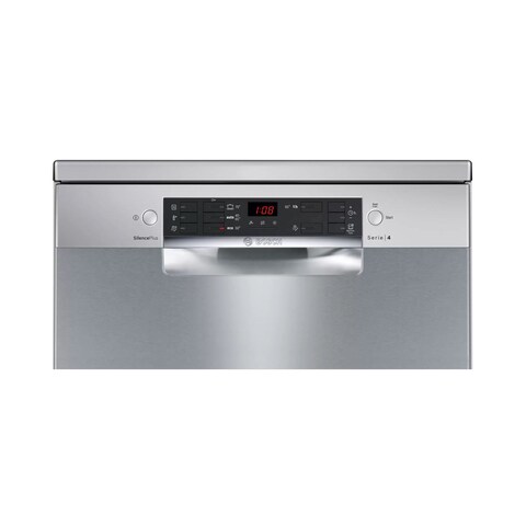 Bosch Dishwasher - 5 Programs 12 Place Settings - Silver - SMS45DI10Q-SS