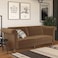 In House Serena 2 In 1 Sofabed Velvet Upholstered - Light Brown