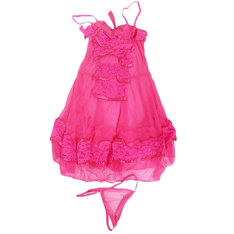 Kaya Lingerie Set Nightwear 815039PNK Pink