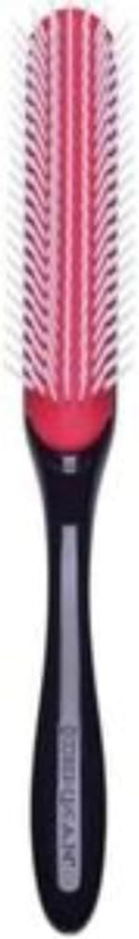Denman D3 Gold Crown Hairbrush, Black