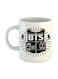 Giftex Bts Logo Printed Mug White/Black 11.5X10.5X10.5cm