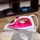 Geepas 1300W Steam Iron - Non-Stick Coating Plate &amp; Adjustable Thermostat Control, 210ml Water Tank &amp; Steam Shot For Crease Free Clothes