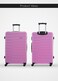 Lightweight 2-Pieces ABS Hard side Travel Luggage Trolley Bag Set with Lock for men / women / unisex Hard shell strong