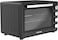 KROME Electric Oven - 60Litre, 2000W, 100℃~250℃ TEMP Setting, Rotisserie, Toasting, Baking, Grilling &amp; Broiling, Convection Fan, 60Min timer with automatic Shut-off Black- KR-OTG60OM, 1 Year Warranty