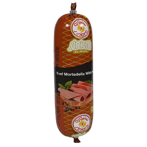 Siniora Pepper Beef Mortadella 500g