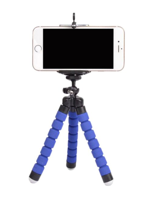 Generic - Flexible Joints Sponge Octopus Tripod For Digital Camera Blue/Black