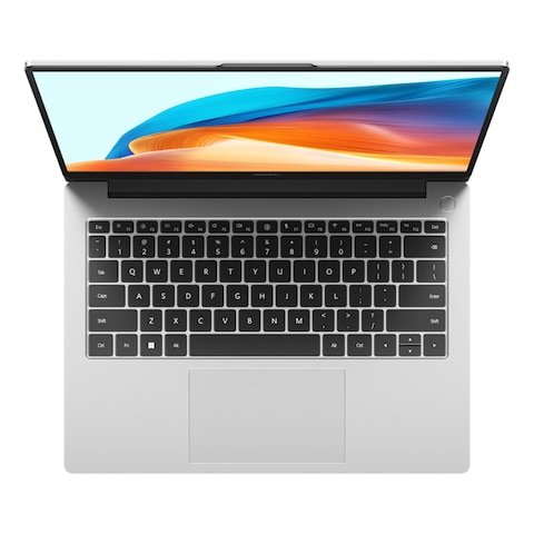 Huawei MateBook D 14 Laptop With 14-Inch Display Core i5-1240P Processor 8GB RAM 512GB SSD Intel Iris Xe Graphics Mystic Silver