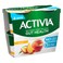 Activia Yogurt Peach 0% Fat 115g x Pack of 4