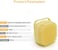 Generic Silicone Massage Exfoliating Bath &amp; Shower Brush With Soap Dispenser, Silicone Bath Scrubber With Ultra Soft Texture, Easy To Clean, Lathers Well, Eco Friendly, Long Lasting. (Yellow)