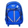 Backpack Trolley School Bag Blue