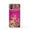 AMC Design Protective Case Cover for Samsung Galaxy M51 with Vintage Purple Frame Design