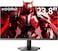 Koorui Monitor Gaming, 24 Inch Computer Screen HDMI, 165Hz, 1080P, 1Ms, IPS, Freesync, Compatible G-Sync, Tilt Adjustable, Eye Care, Vesa Wall Mountable (FHD 1920X1080, Displayport) Black
