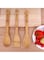 Royalford 3-Piece Kitchen Tool Set Brown