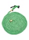 Generic - Expandable Magic Garden Hose With Sprayer Nozzle Green