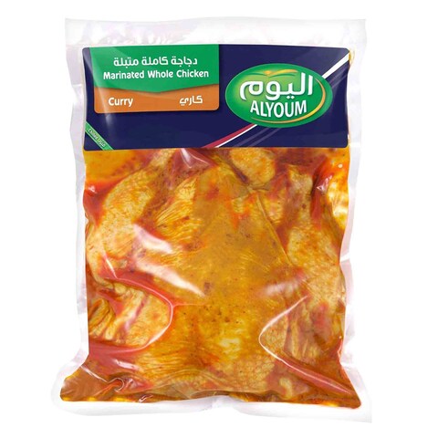 Alyoum Marinated Curry Flavor Whole Chicken 750g