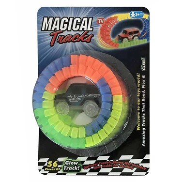 Power Joy Magical Glow Track Multicolour Pack of 56