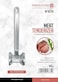 Royalford Meat Tenderizer, Aluminium Steak Pounder Hammer, RF10774 Ideal For Kitchen &amp; Bbq Meat Tenderizer For Beef Veal &amp; Chicken Breasts No More Chewy Meats, Silver
