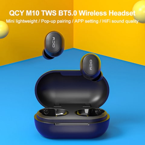 Generic-M10 TWS BT5.0 Wireless Headset Pop-up Pairing APP Setting Stereo Music Sport Headphones