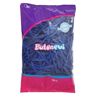 Balonevi Modelling Balloons 260 Blue 100 PCS