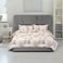 In House Geneva Velvet Bed Frame - King - 200x200 cm - Gray