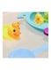 Moon Floating Set Assorted Mini Duck Family With Boat And Sieve, &lrm;29.5 X 2 X 33.5cm