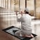 Waterproof Portable Muslim Prayer Carpet with Compass, Pocket Prayer Mat with Eid Gift Zipper Style. (BD-PMT-798-C2-Black)
