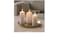 Candle dish, brass-colour40 cm