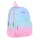 Kaukko Rainbow Backpack Bag Blue and Pink Large 18cm