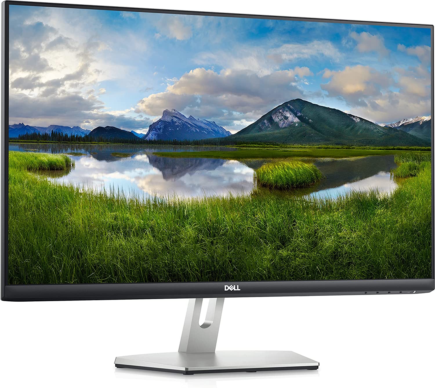 Dell 27 Monitor S2721Hn In Plane Switching IPS, Flicker Free Screen With Comfort View, Full HD 1080P 1920 X 1080 At 75 Hz With Amd Free Sync, With Dual HDMI Ports, 3 Sided Ultrathin, Grey