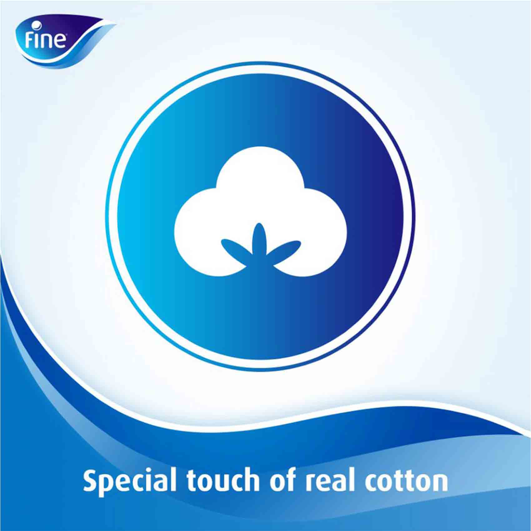 Fine Fluffy Facial Tissues 300 Sheet 2 Ply 10 Pieces