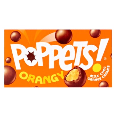 Poppets Orange Creams Milk Chocolate Fudge 40g