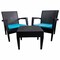 Robex Chairs - 2 Pieces + Cushions - 2 Pieces + Table