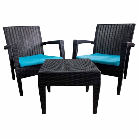 Robex Chairs - 2 Pieces + Cushions - 2 Pieces + Table