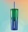 Starbucks Tumbler Cold Cup Stainless Steel Alaska [Blue-Green] - 16oz (473ml)